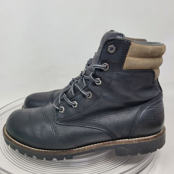 Kodiak Magog waterproof Thinsulated lace up leather boots black Tan Mens sz 9 main image 3